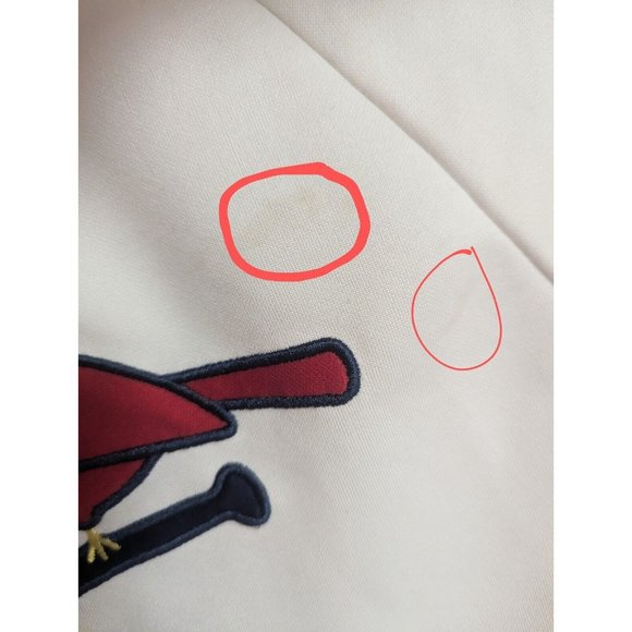 Vintage Style St Louis Cardinals MLB Baseball Stitched Jersey Mens XL SGA READ - Picture 9 of 13